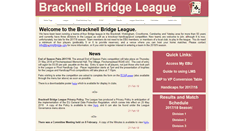 Desktop Screenshot of bracknellbridge.com