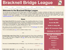 Tablet Screenshot of bracknellbridge.com